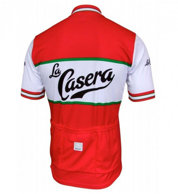 2017 Maglia La Casera Vintage rosso - Clicca l'immagine per chiudere